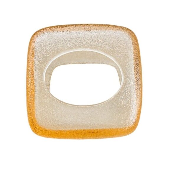 Vintage Yellow Tissue Box Cover MCM Plastic Acrylic Lucite? - Picture 6 of 9